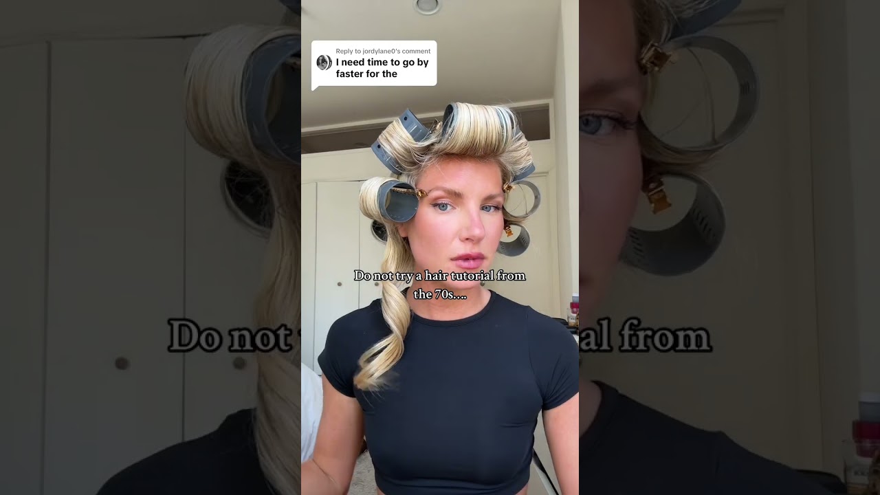 70s Hair Tutorial for Retro Styles β¨