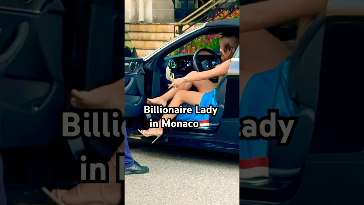 Billionaire Woman in Monaco's Luxury Scene