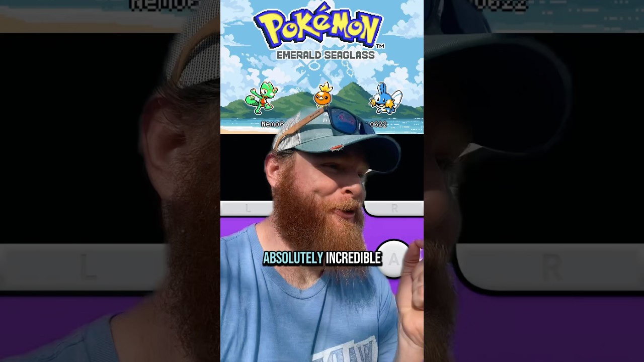 Emerald Seaglass is a 10/10 Pokemon ROM Hack. #pokemon #hoenn #romhack #fangame #emeraldseaglass