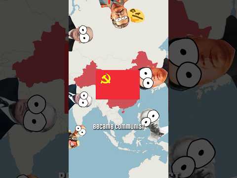 How did the world reacted when China turned communist #history #china