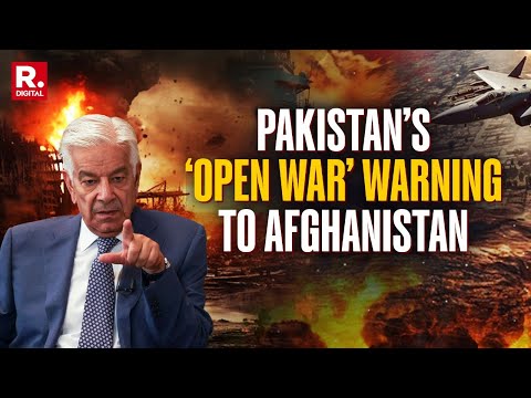 Pakistan’s Khawaja Asif Warns of ‘Open War’ With Afghanistan if Istanbul Peace Talks Fail