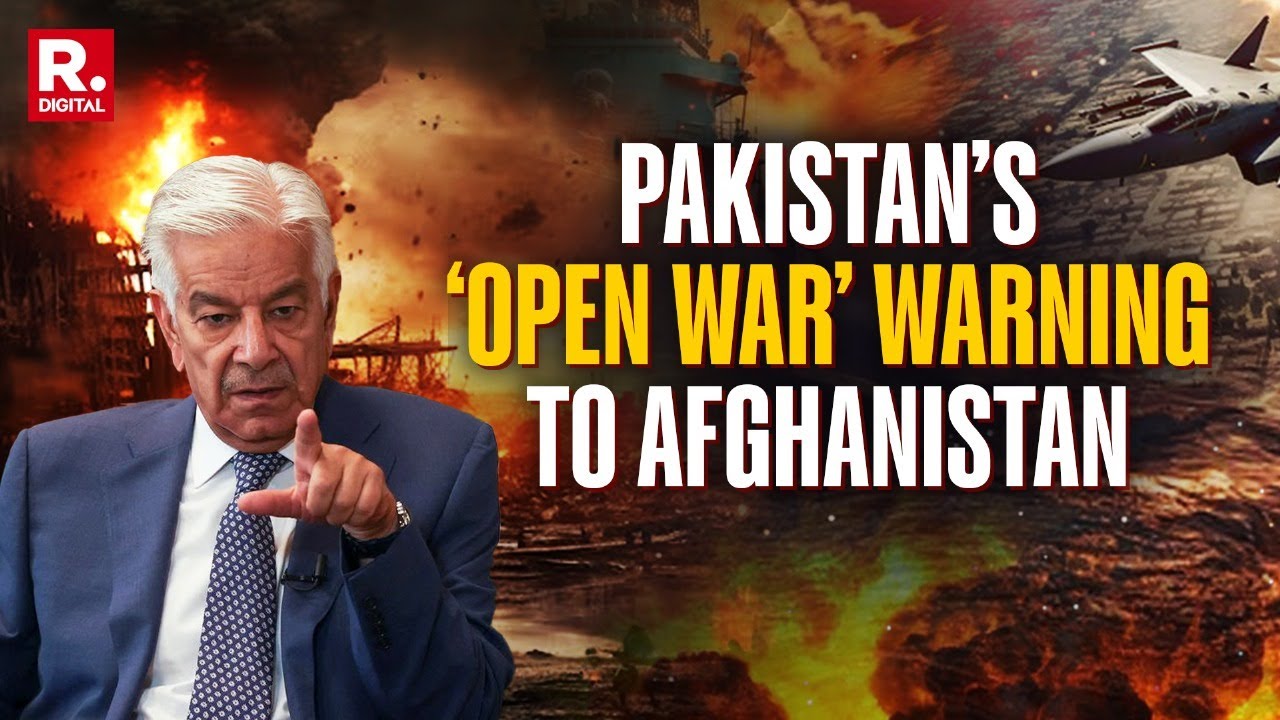 Pakistan’s Defense Minister Threatens War if Istanbul Peace Talks Fail 🇵🇰🇦🇫
