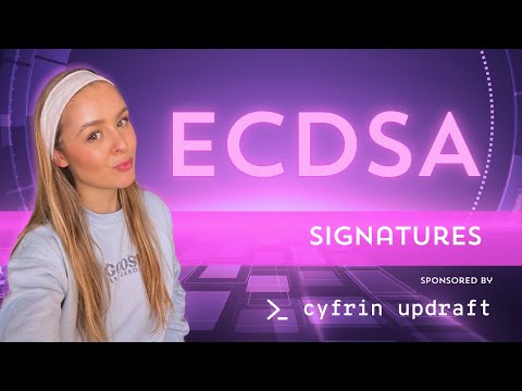 ECDSA Signatures | How does ECDSA work and what are Elliptic Curves?