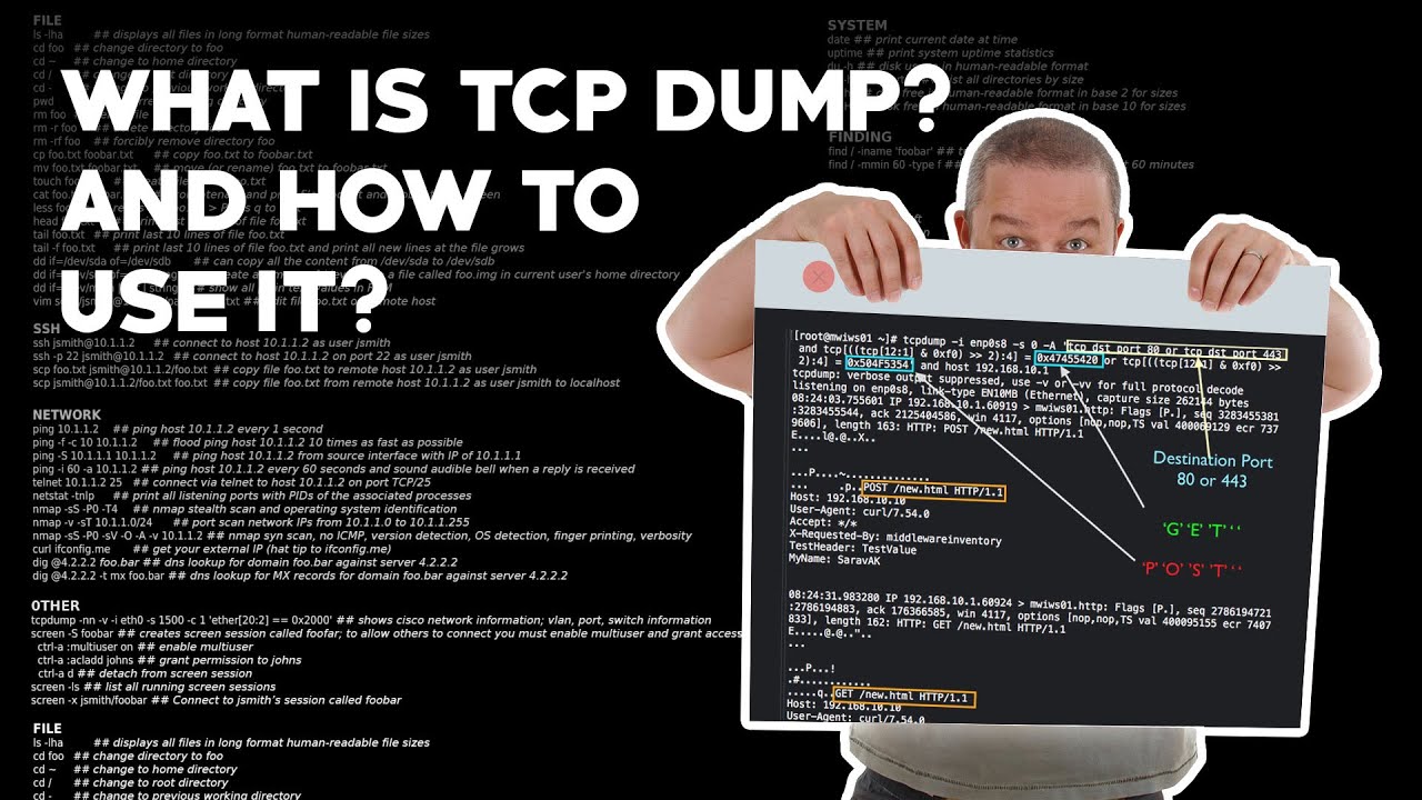 TCP Dump Explained & How to Use It 🖥️