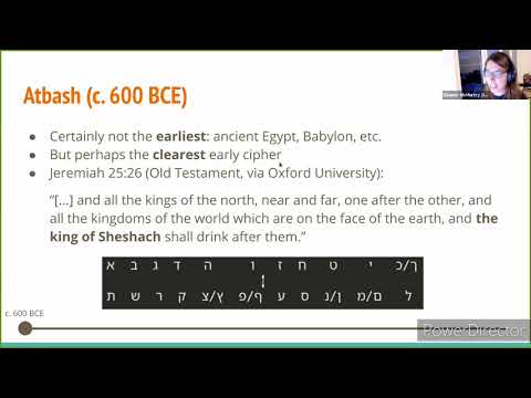 The Meandering History of Cryptography - Eleanor McMurtry at Queer Code Scotland meetup