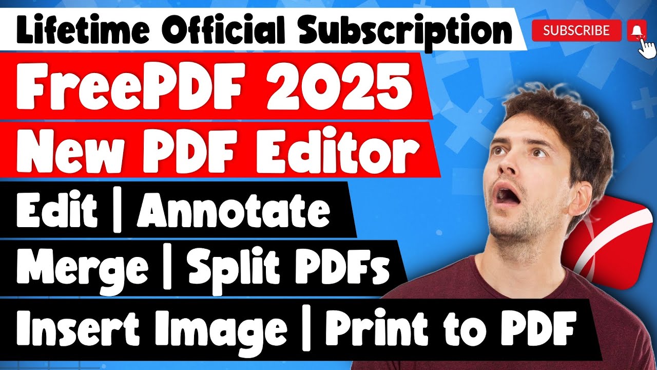 FreePDF 2025: The Ultimate Free PDF Editor & Adobe Acrobat Alternative 🎉