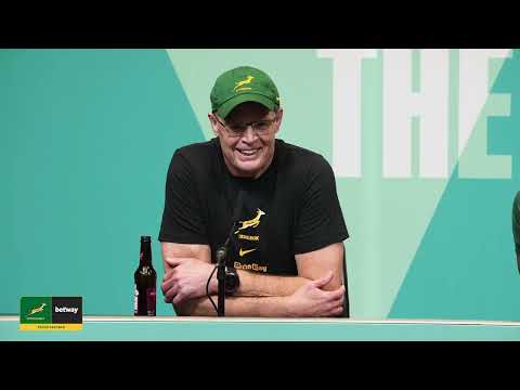 Post-Match Press Conference πΏπ¦ | Springboks vs Japan | Nobody Has Won the WC with a Fly Half Under25