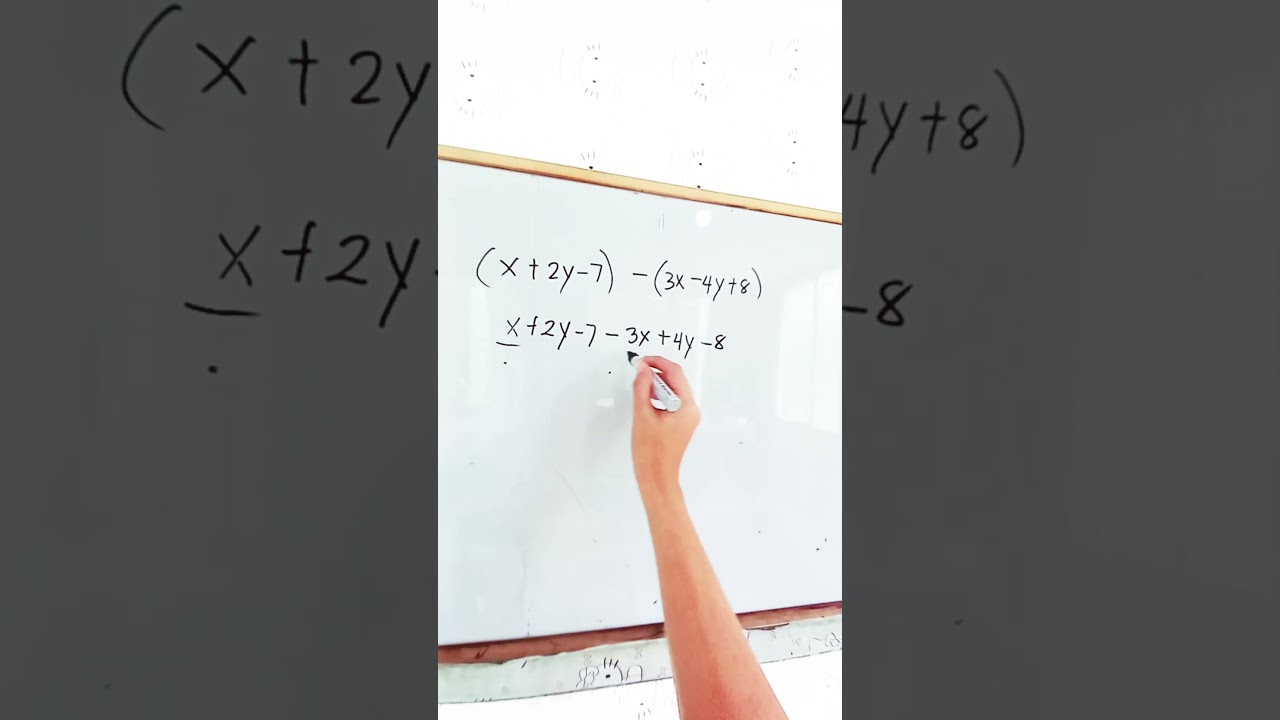 Mastering Polynomial Subtraction: Step-by-Step Math Tutorial 📚