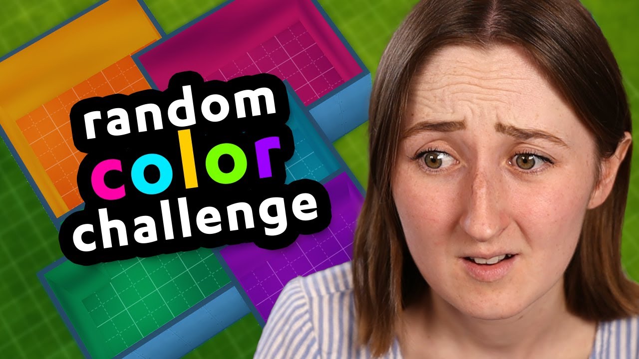 building in the sims, but each room is a different color