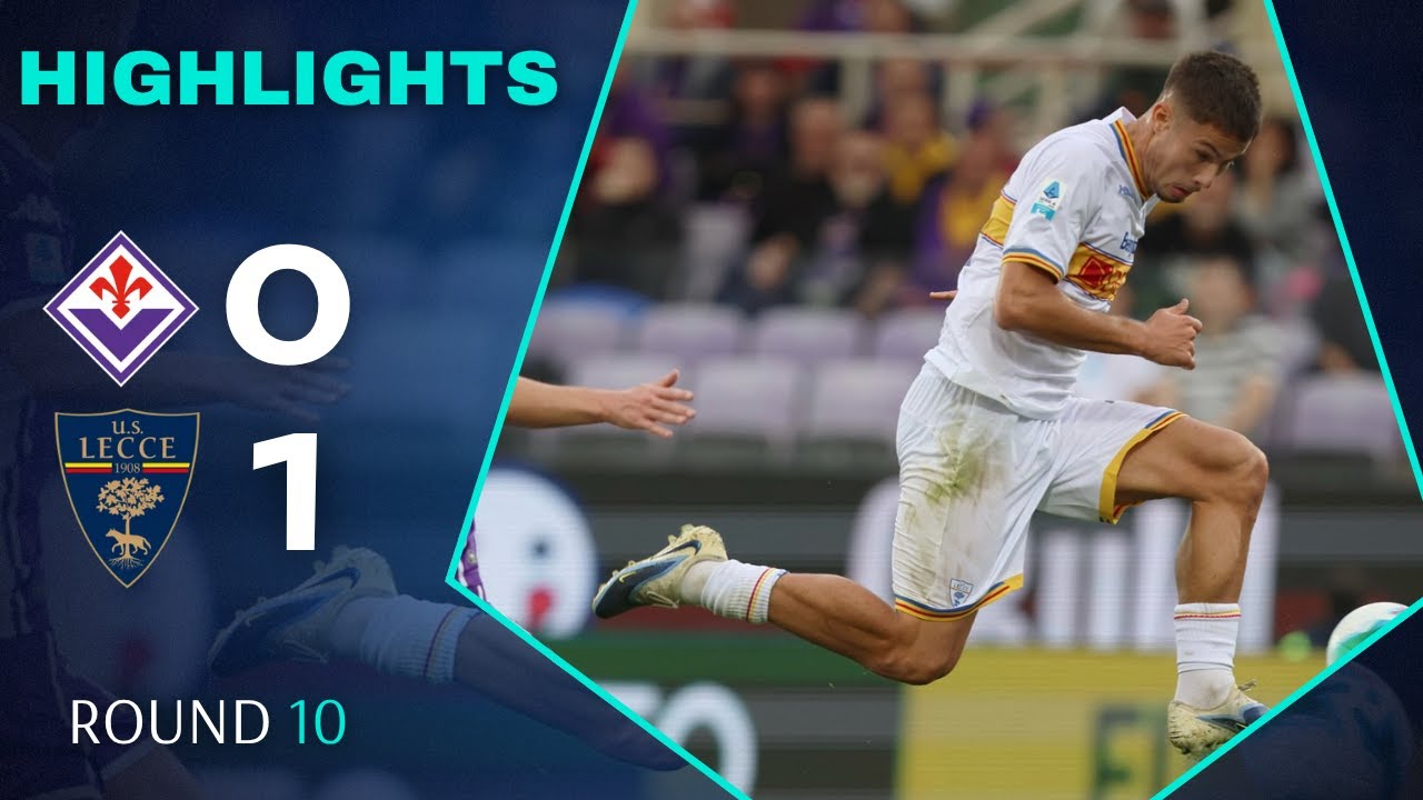 Lecce Edges Out Fiorentina 1-0 in Serie A Thriller ⚽️