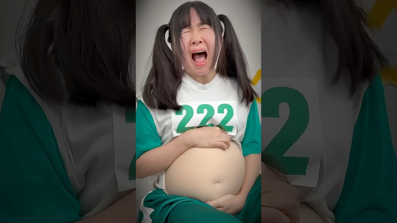 Baby Mookie's Cute Squid Game Fun ๐ถ๐ป