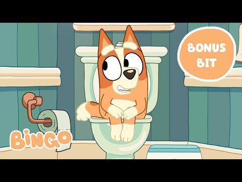 One Man Went To Mow Sing Along 🚽 🎶 🧡 | Bingo & Bluey Bonus Bits | Bingo - Official Channel
