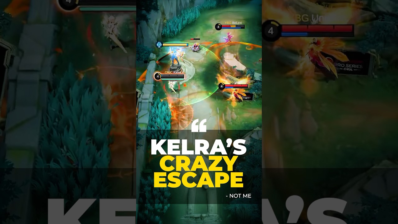 Kelra's Amazing Escape ๐โโ๏ธ #MLBB