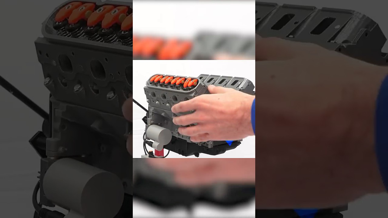 How V8 Engines Work in 60 Seconds 🚗
