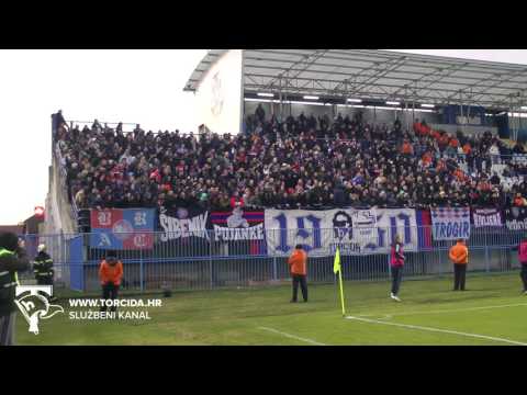Torcida Split / NK Slaven Belupo - Hajduk Split 2:1 (18. kolo MAXtv Prva Liga)