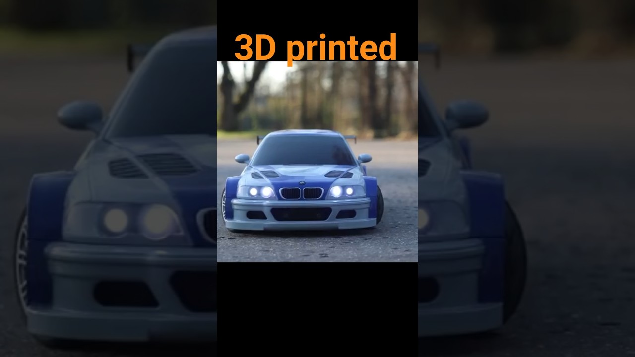 Build Your Own 3D Printed BMW M3 GTR RC Car with Ender 3 V2 Neo 🚗