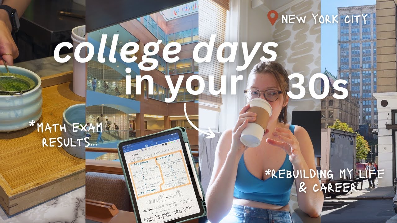 My NYC College Journey as a Mature Student π | Getting Exam Results & More