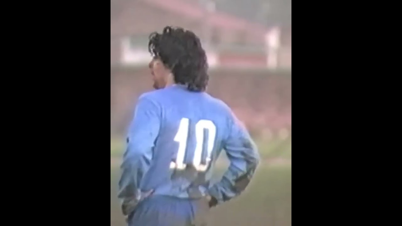 Maradona’s 80s Practice Routine Revealed ⚽️