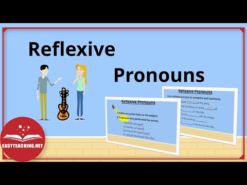 Reflexive Pronouns | English Grammar | EasyTeaching