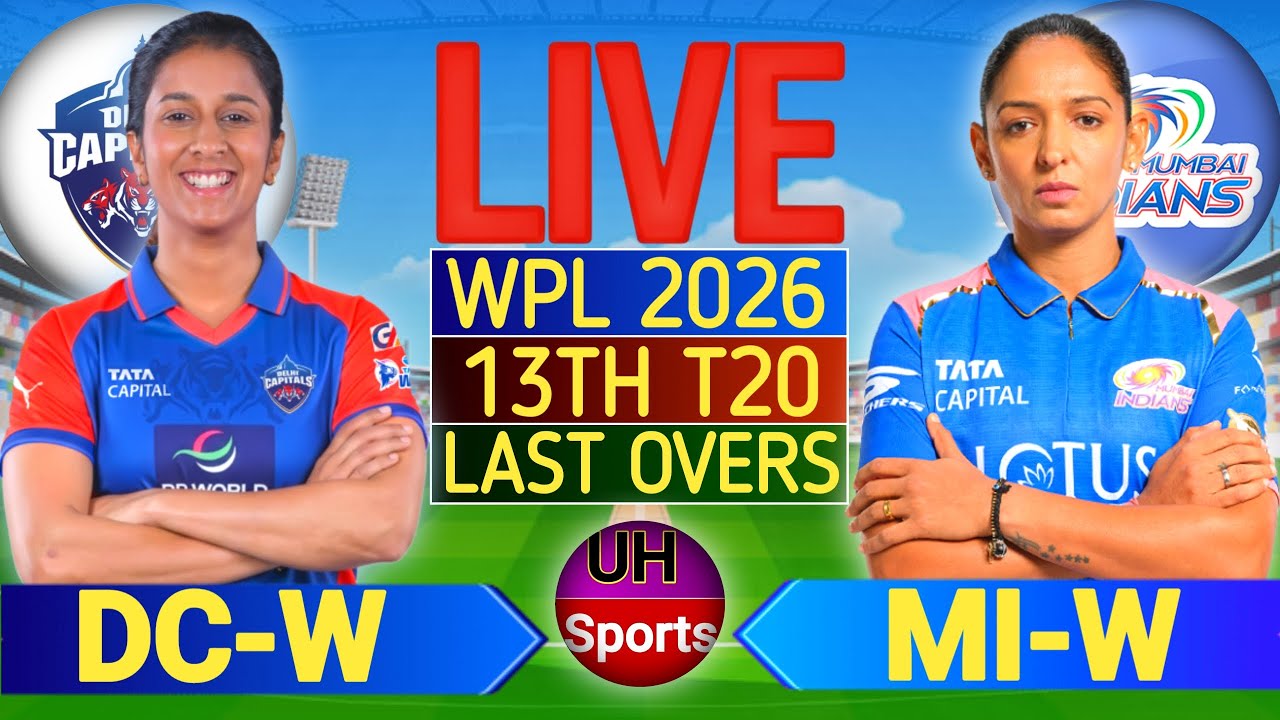 Delhi Capitals Women vs Mumbai Indians Women - WPL 2026 Live Score