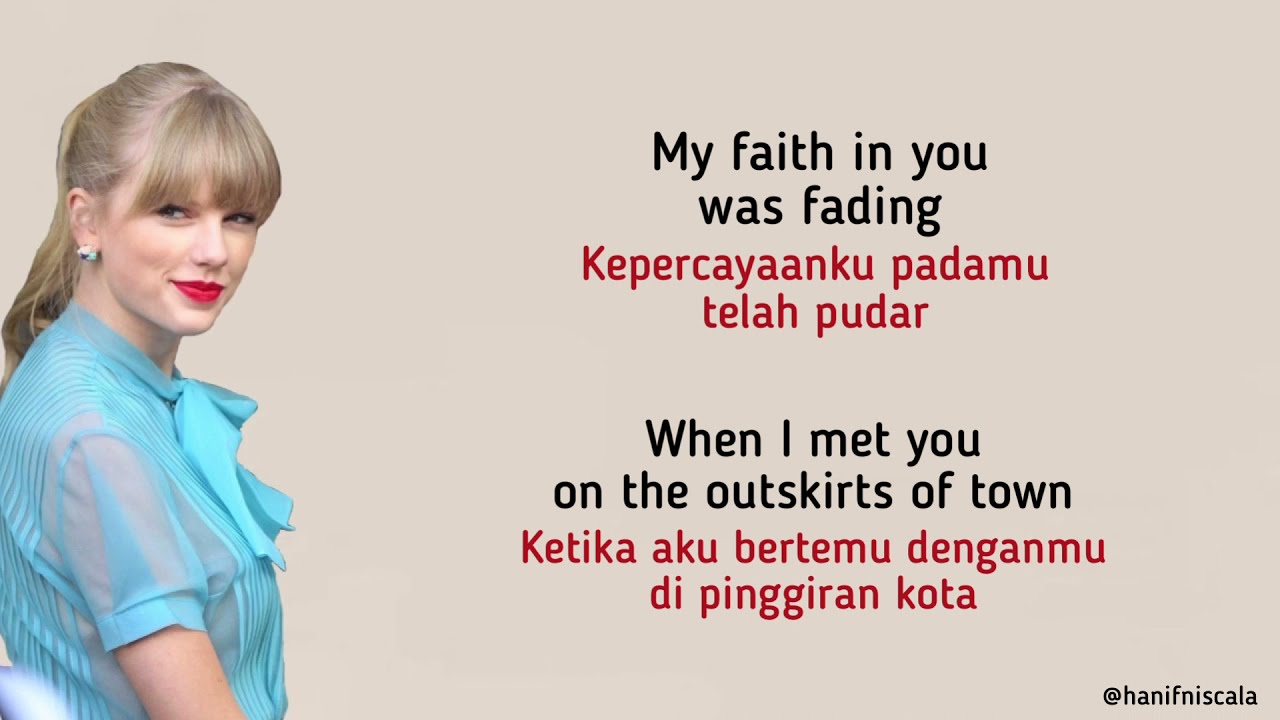 Taylor Swift - Love Story (Taylor's Version) | Lirik & Terjemahan