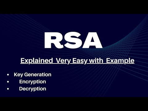 RSA Example || How to solve problem on RSA || RSA Problem Factorization ||Cryptography
