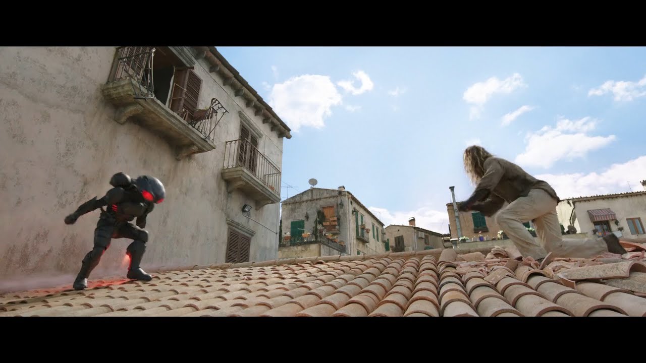 Aquaman vs Black Manta Full Fight in Italy π