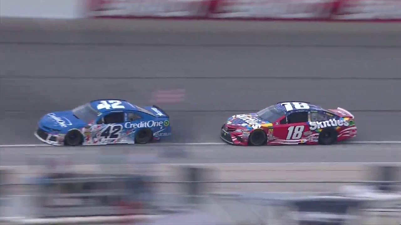 Thrilling Finish: Kyle Busch Edges Out Kyle Larson in Chicago Duel 🏁
