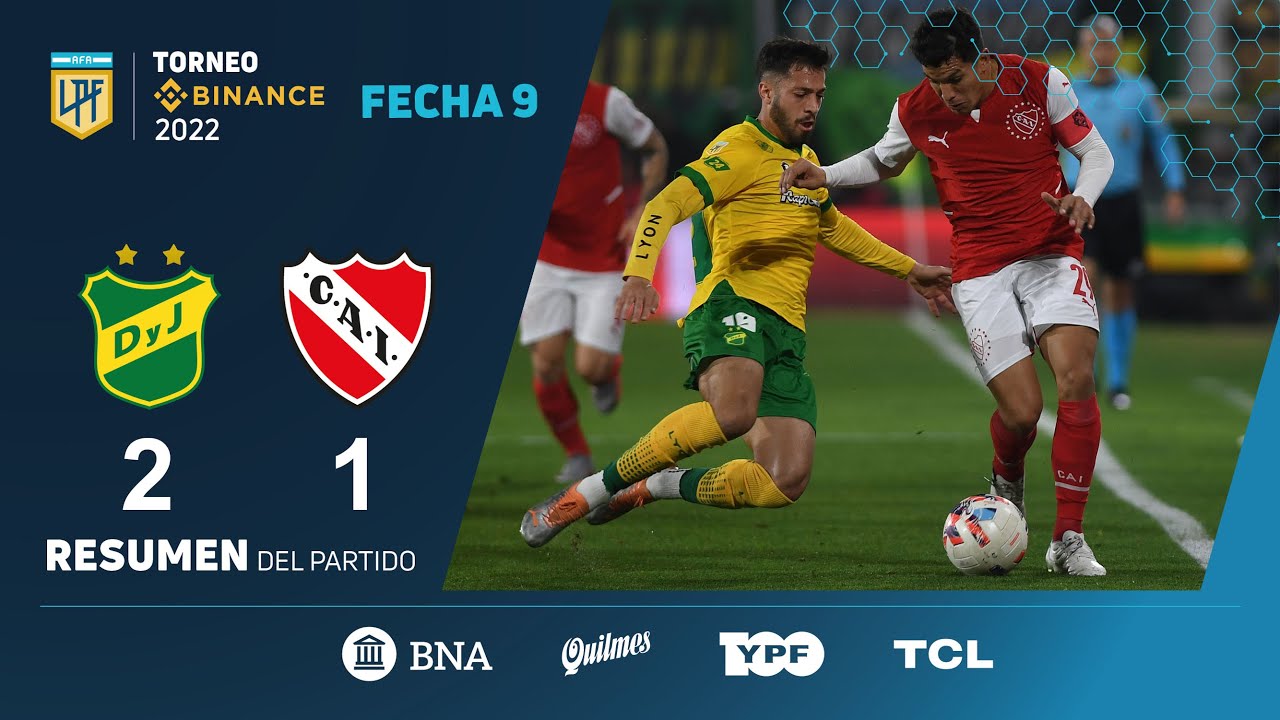 Defensa y Justicia vence 2-1 a Independiente ⚽