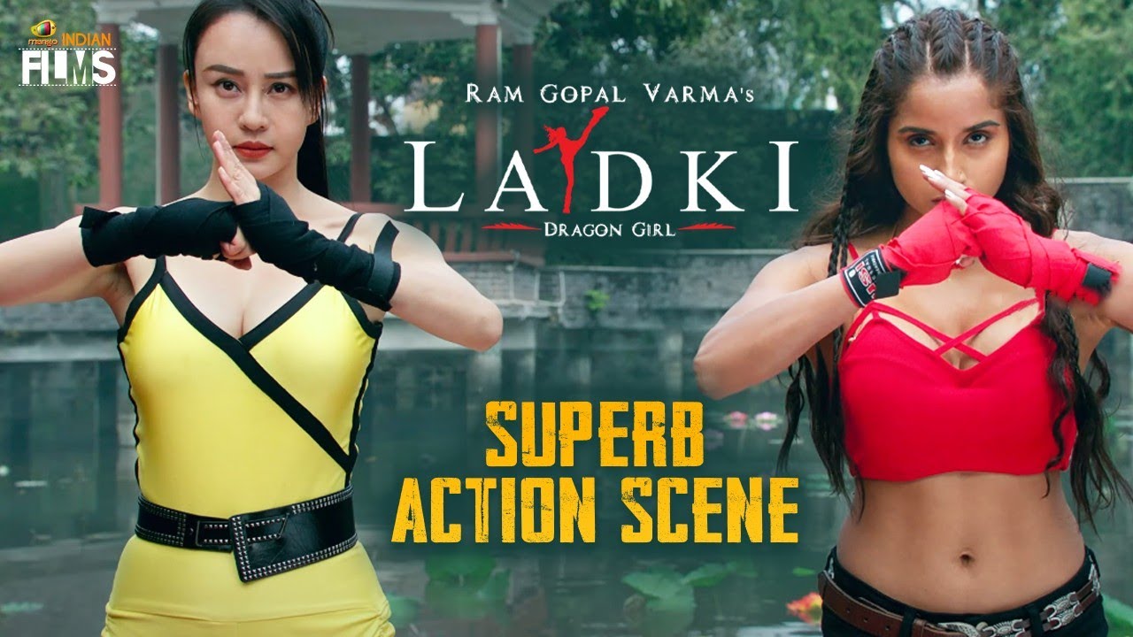Intense Action Scene from RGV's Hindi Movie 'Ladki' (2022) featuring Pooja Bhalekar 🎬