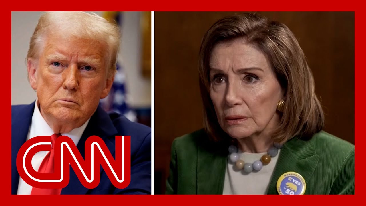 Pelosi Criticizes Trump as 'Worst Thing on Earth' in CNN Interview