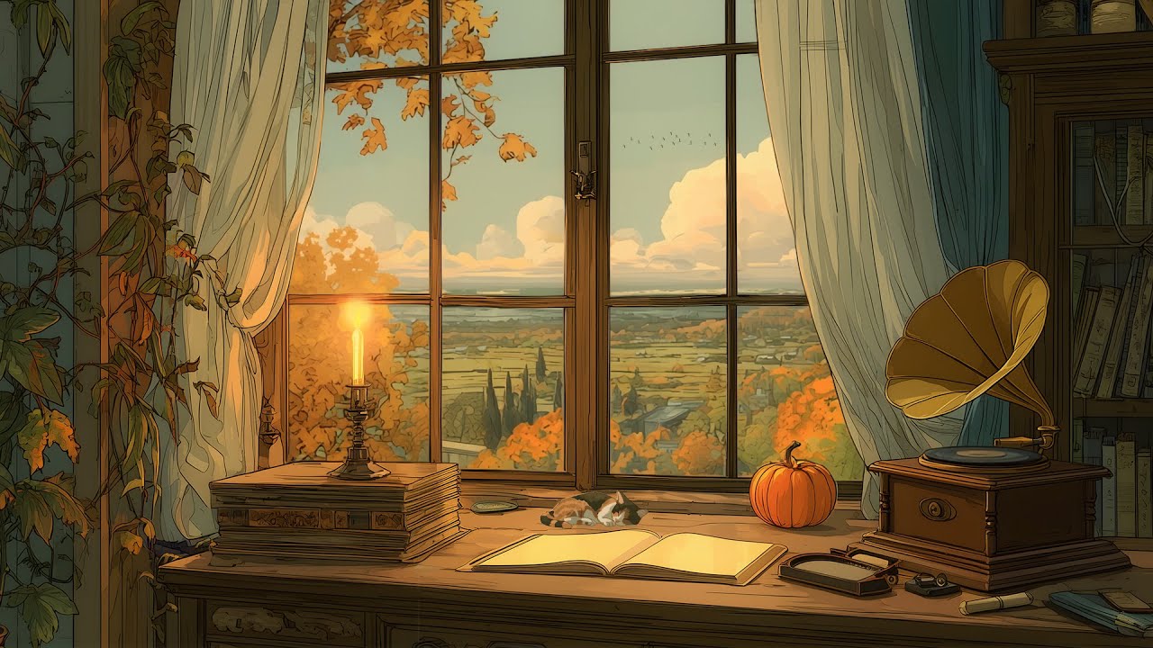 Vintage Jazz Afternoon in 1940s Garden 🌸