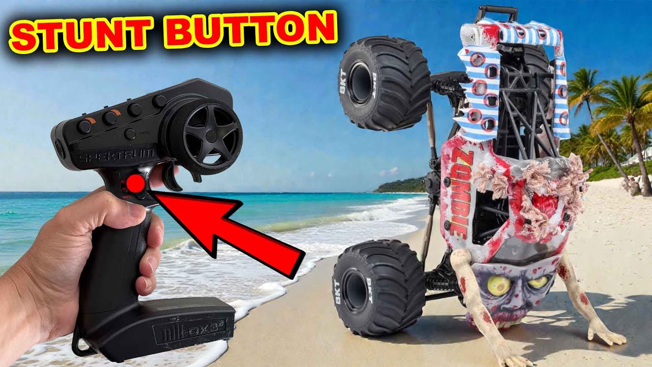 RC ZOMBIE Monster Jam Truck