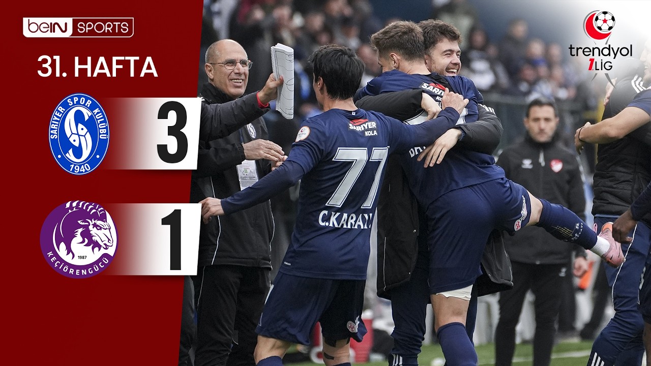Sarıyer 3-1 Keçiörengücü | 31. Hafta Özeti ⚽