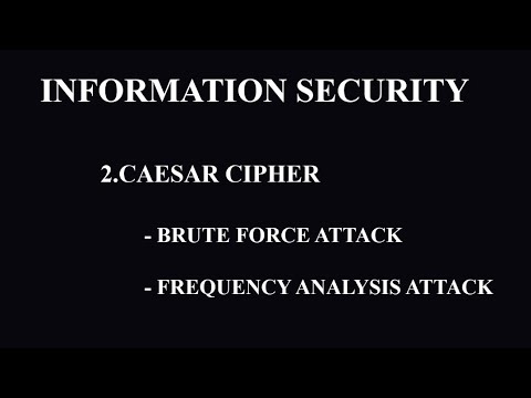 Caesar Cipher: Brute Force & Frequency Attacks