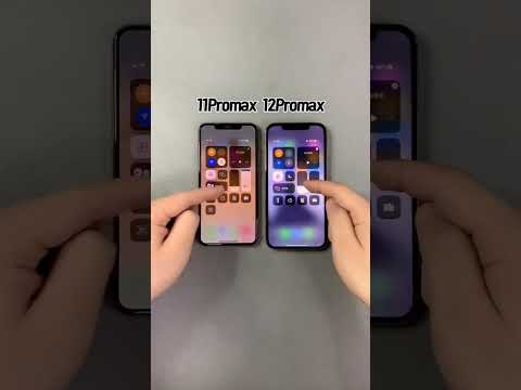 iphone 11 PRO max Vs 12 Pro max #comparison 😱 #shorts