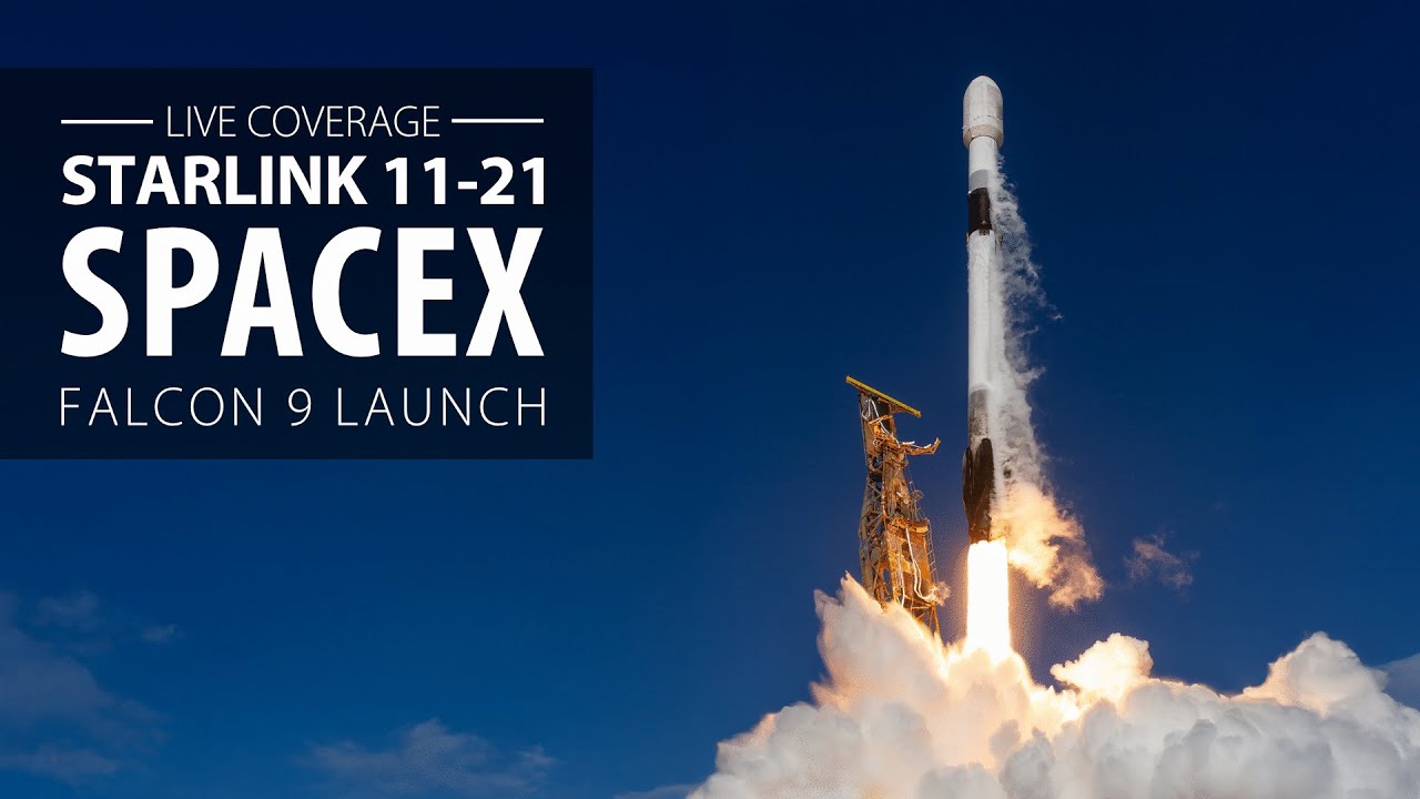🚀 Live: SpaceX Launches Falcon 9 with 28 Starlink Satellites from California