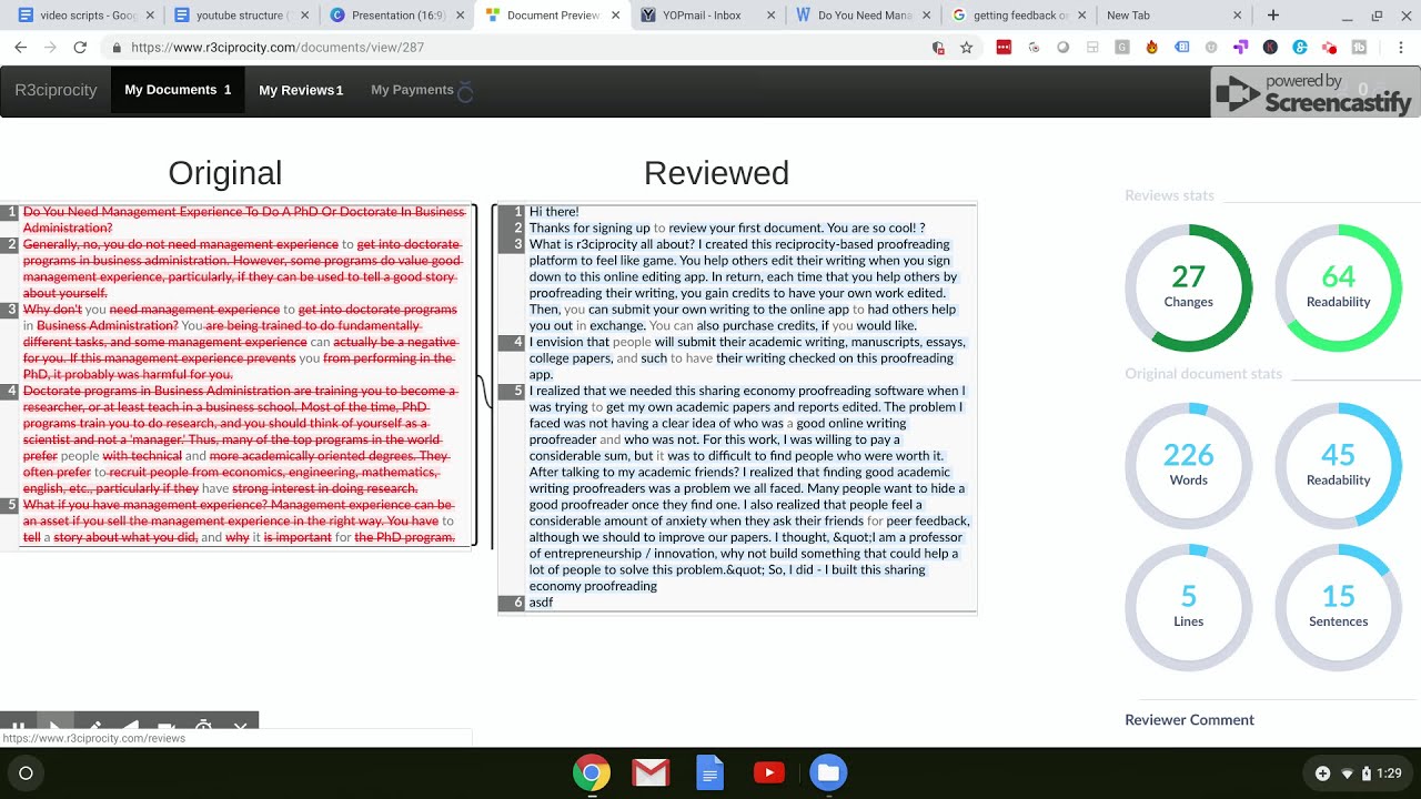 What Happens If You Do Not Review Your Document On r3ciprocity.com?