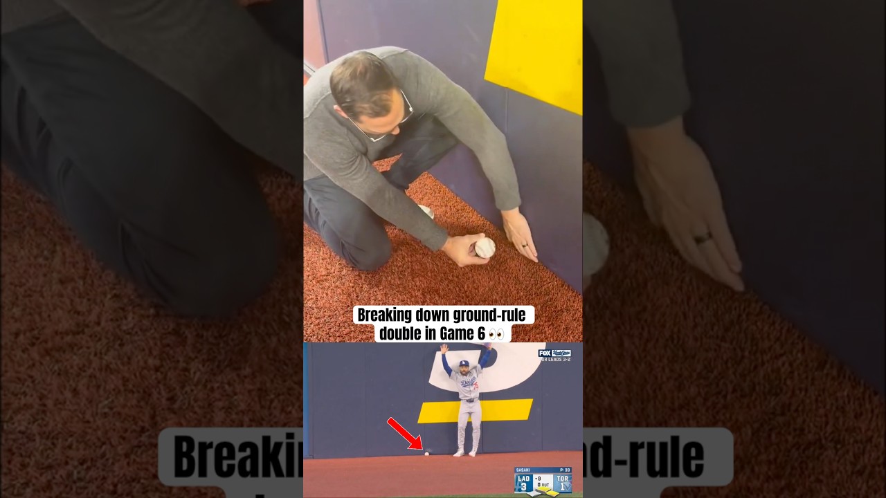 How a Ground-Rule Double Turned the Tide in Game 6 of the World Series ⚾️