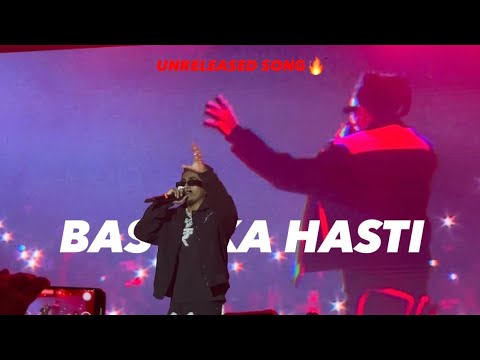 MC STAN - CONCERT IN MUMBAI 2023 | BASTI KA HASTI TOUR SHOW FULL VIDEO | LIVE PERFORMANCE | 1ST VLOG