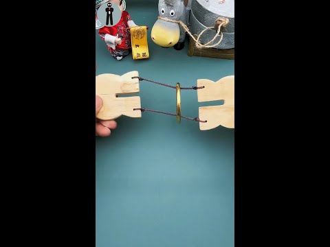 Remove the Ring from Rope and Wooden Blocks: Step-by-Step Guide to Solution #BrainTeaser