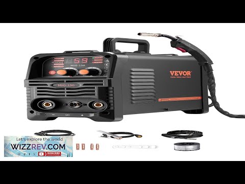 MIG Welder 130Amp Mig Welding Machine 3-in-1 Flux Core MIG/Stick/Lift TIG Welder Review