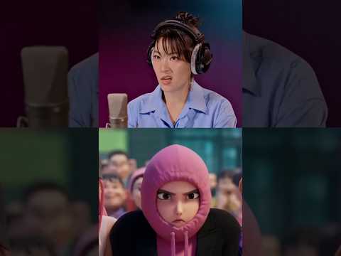 K-Pop Demon Hunters Behind the Scenes Fun #shorts #kpop #netflix #twice #bts #ateez #itzy #blackpink