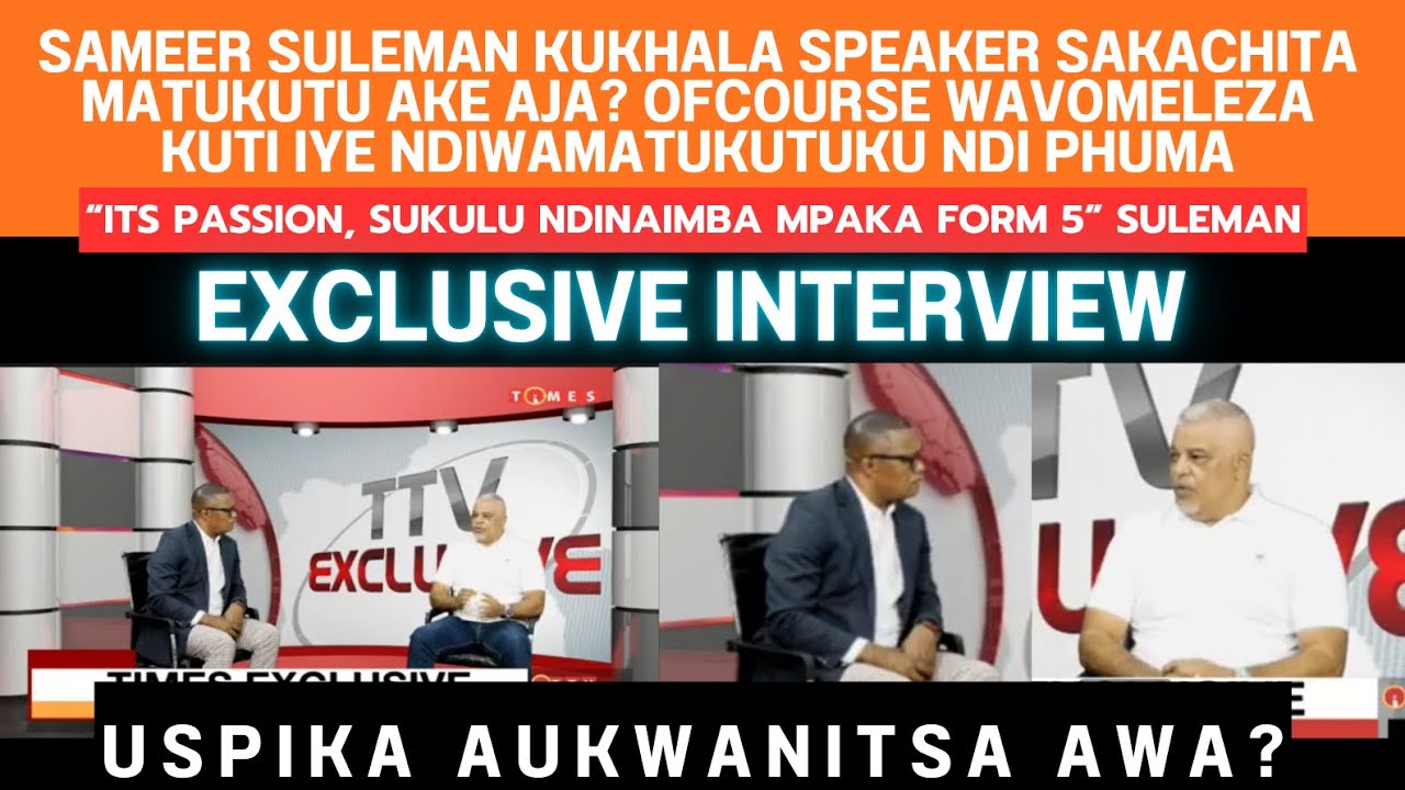 Exclusive Interview with Brian Banda: Sameer Suleman Reveals Why MCP Is Failing 🗞️