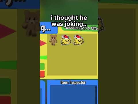 He Gave me this item in Bee Swarm Simulator..