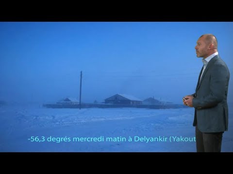 Froid extrême en Yakoutie, jusqu'à -56 degrés