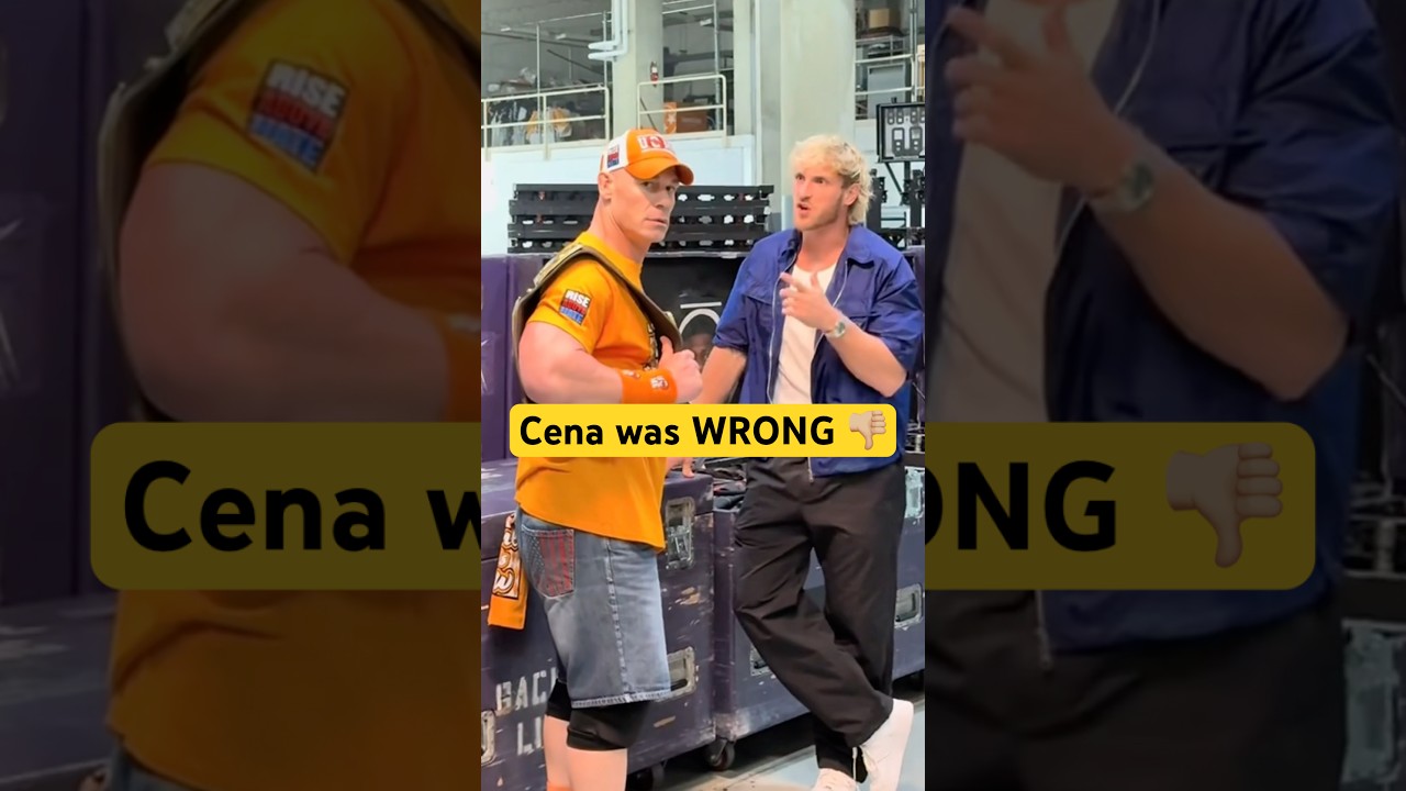 Logan Paul Shocks John Cena in WWE Match