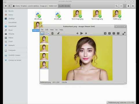 encode text into image & decode text from image