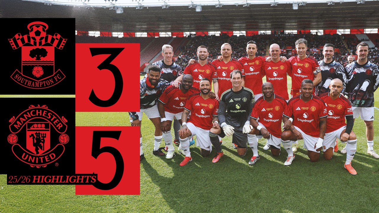Southampton 3-5 Man Utd Legends | Highlights