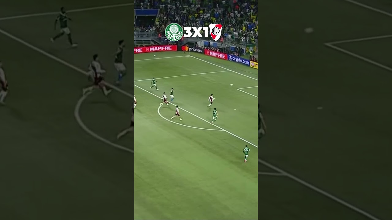 Gol de López de Novo para o Palmeiras! ⚽️ #shorts #Palmeiras #RiverPlate